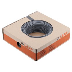 Lapp 4510062 PVC Einzelader H05V-K 0,75 mm² grau 100m