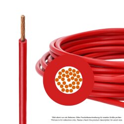 Lapp 4510042 PVC 单线 H05V-K 0.75 mm² 红色 100m