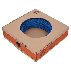 Lapp 4510023 PVC single core H05V-K 1.0 mm² Blue 100m