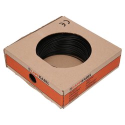Lapp 4520011 PVC single core H07V-K 1,5 mm² black 100m
