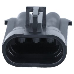 Delphi Metri-Pack Stiftgehäuse 3pol schwarz