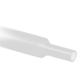 Tubo termorretráctil 2:1 caja 1,2/0,6mm blanco 20m