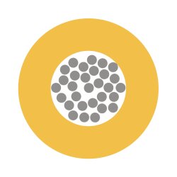 Lapp 4160910 Multi-Standard SC 2.1 1X16 gelb