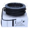 Tubo termorretráctil 2:1 caja 3,2mm / 1,6mm negro 15m