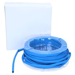 Heat shrink tubing 2:1 box 4,8/2,4mm blue 12m