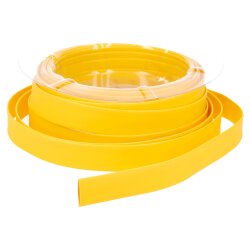 Heat shrink tubing 2:1 box 3,2/1,6mm yellow 15m