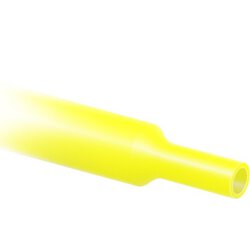 Schrumpfschlauch 2:1 Box 6,4/3,2mm gelb 12m