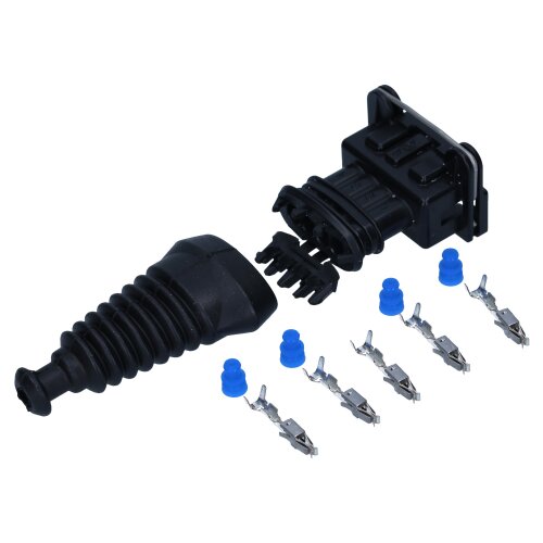 Kalitec KALI-1304B Σετ υποδοχών JPT 4 πόλων 0,5-1,0 mm² με ελαστικό παρεμβύσμα Κιτ επισκευής για αυτοκίνητο IP54 24V