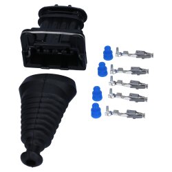 Kalitec KALI-1304B Σετ υποδοχών JPT 4 πόλων 0,5-1,0 mm² με ελαστικό παρεμβύσμα Κιτ επισκευής για αυτοκίνητο IP54 24V