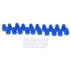 Kalitec KALI-1311 JPT Stecker Set 10-polig 0,5-1 mm² KFZ Flachstecker mit Buchse inkl. Kontakte