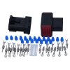 Kalitec KALI-1311 JPT Stecker Set 10-polig 0,5-1 mm² KFZ Flachstecker mit Buchse inkl. Kontakte