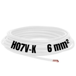 Lapp 4520054 H07V-K 6 mm² weiß PVC Aderleitung...