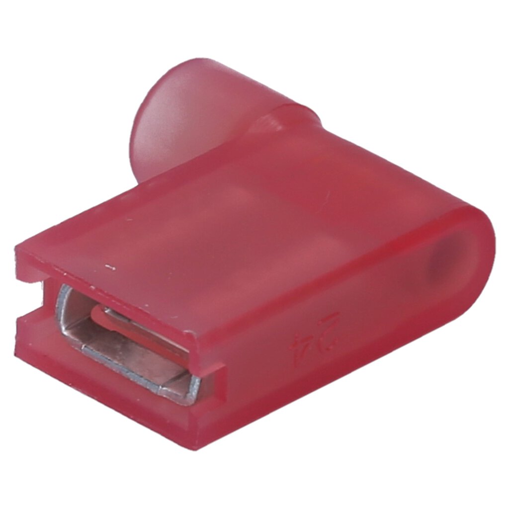 20 Kabelschuhe Flachsteckhülsen rot 4,8 x 0,5mm für 0,5-1,5mm² Kabelschuh Buchse
