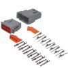 Kalitec KALI-1412 DEUTSCH DTM σετ συνδέσμων 12 ακίδων AWG 22-16 για αυτοκίνητα αδιάβροχο IP6K9K, IP68