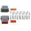 Kalitec KALI-1412 DEUTSCH DTM σετ συνδέσμων 12 ακίδων AWG 22-16 για αυτοκίνητα αδιάβροχο IP6K9K, IP68