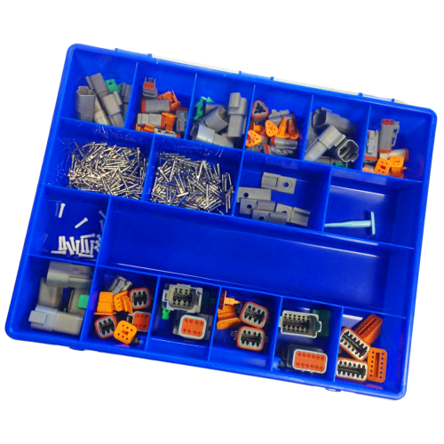KALI-1210 DEUTSCH Stecker Sortimentkasten Serie DT 320-teilig