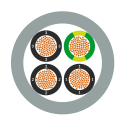 Lapp 1119634 ÖLFLEX CLASSIC 110 4G25