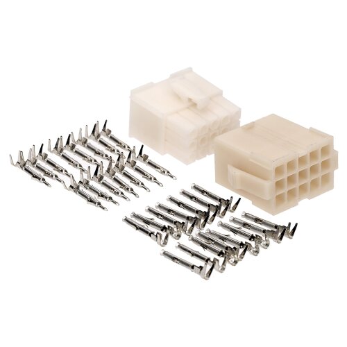 Kalitec KALI-1815 Mini-Universal MATE-N-LOK Set 15-polig gedichtet Steckergehäuse Buchsengehäuse