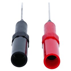 134382 Nadelförmige Prüfspitze 1 Paar "Back Probing Probes" - 1x rot und schwarz