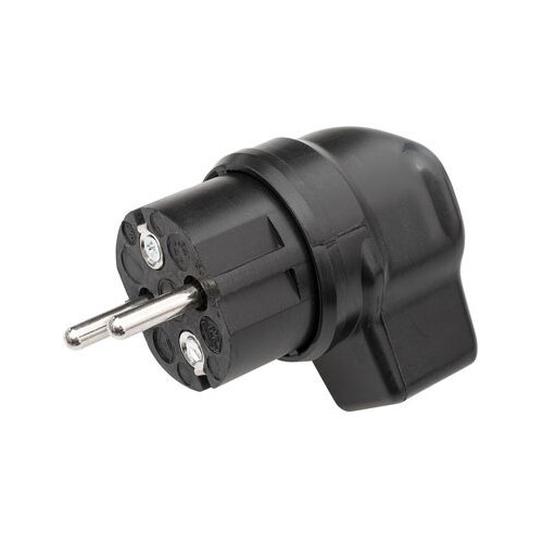 K0.341Gu/Wi pevná pryžová úhlová zástrčka Schuko