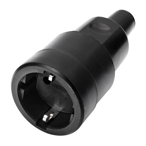 Acoplamiento Schuko de caucho macizo K452G