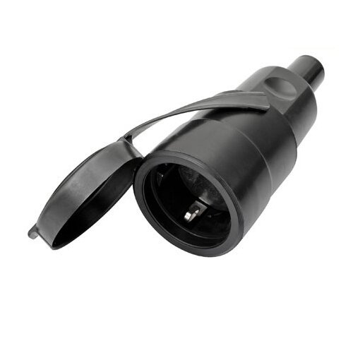 K452D/Gu Vollgummi-Schutzkontakt-Kupplung mit Deckel