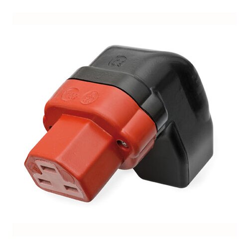 K444P/Si/Wi Prise dappareil coudée en caoutchouc plein VDE 0625 / IEC 60320 / C21