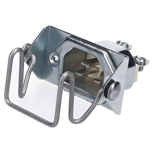 金属设备内置插头，带安全支架