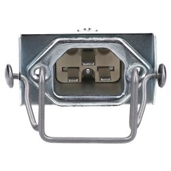 金属设备内置插头，带安全支架