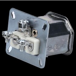 Metal device connector K444.5 VDE 0625 / IEC 60320 / C21