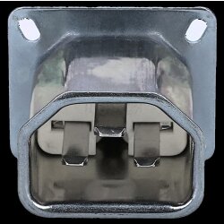 Metal device connector K444.5 VDE 0625 / IEC 60320 / C21