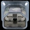 Metal device connector K444.5 VDE 0625 / IEC 60320 / C21