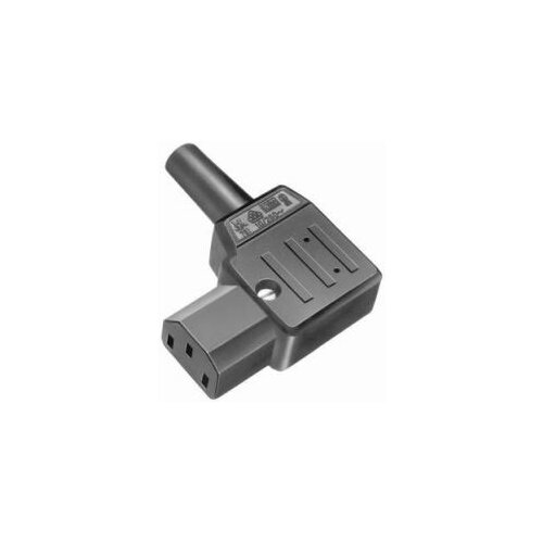 K1591024 Thermoplastic angle device socket EN 60 320 / C15A / C16A