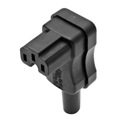 K544TG/Wi thermoplastic angle device socket EN 60 320 / C15A / C16A