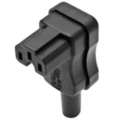 K544TG/Wi Thermoplastic right-angle appliance inlet EN 60...