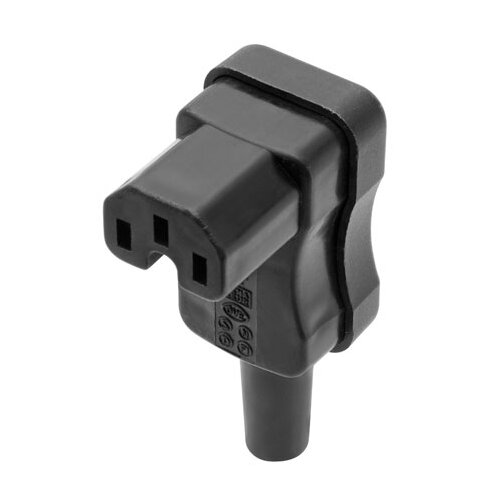 K544TK/Wi Thermoplast-Winkel-Gerätesteckdose EN 60320 / C15 / C16