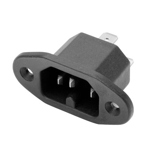 K544.22 Thermoplast-Geräteeinbaustecker EN 60320 / C15 / C16