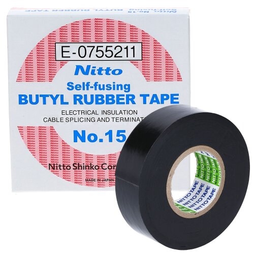 NITTO No.15 Insulating tape, self-welding 5m