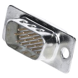 Konektor D-Sub samec 15kolíkový s vysokou hustotou