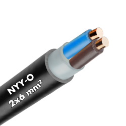 Lapp 15502213 NYY-O 2x6 RE 0.6/1kV
