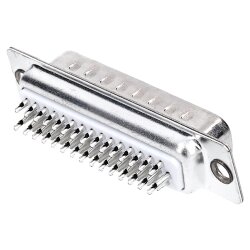 STLHD44Llc D-Sub hannkontakt 44-pinners høy tetthet