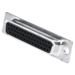 D-Sub moteriška jungtis 44 kontaktų didelio tankio