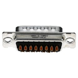 D-Sub vyriška jungtis, 15 kontaktų