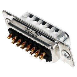 D-Sub vyriška jungtis, 15 kontaktų