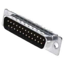 D-Sub オスコネクタ 25 ピン