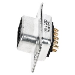 D-Sub BLD09L moteriška jungtis, 9 kontaktų