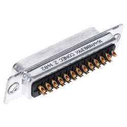 D-Sub konektor vtičnice 25-polni