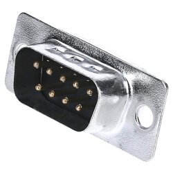 D-Sub STLD09Llc kolíkový konektor 9-pin