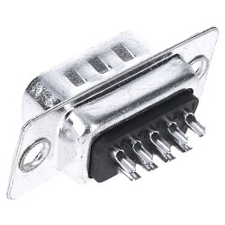 D-Sub STLD09Llc kolíkový konektor 9-pin