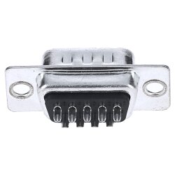 D-Sub STLD09Llc kolíkový konektor 9-pin